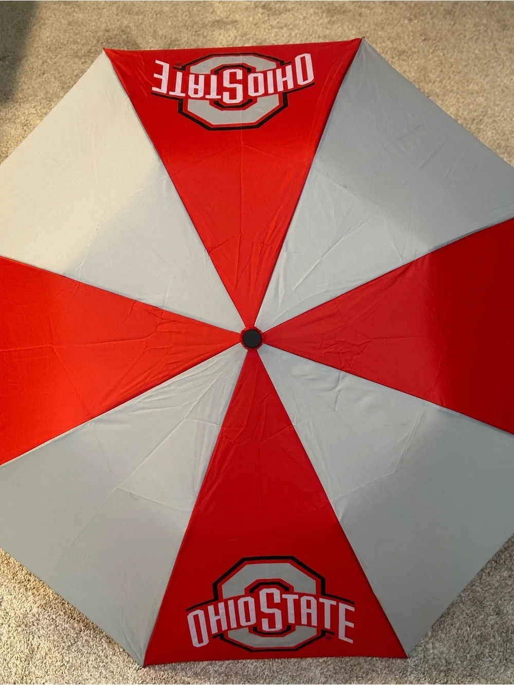Ohio State University Umbrella, Ice Scraper and Flag Set